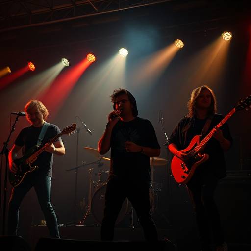 Photo of indie rock band, The Neon Echoes